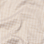 Brule Brown Houndstooth Check Cotton Shirt - John Ellies