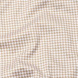 Brule Brown Houndstooth Check Cotton Shirt - John Ellies