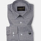 Brule Black Houndstooth Check Cotton Shirt - John Ellies