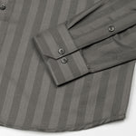 Matis Olive Dobby Cotton Stripe Shirt - John Ellies