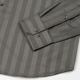Matis Olive Dobby Cotton Stripe Shirt - John Ellies