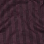 Matis Maroon Dobby Cotton Stripe Shirt - John Ellies