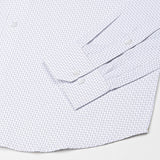 Dushan Grey Check Button Down Textured Cotton Shirt - John Ellies