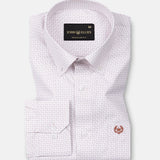 Dushan Red Check Button Down Textured Cotton Shirt - John Ellies