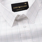 Taner Green Cotton Check Shirt - John Ellies