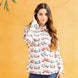Bloom Cream Design Cotton Women Shirt - John Ellies