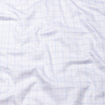 Taner Sky Blue Cotton Check Shirt - John Ellies