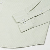 Ckrob Green Textured Cotton Shirt - John Ellies