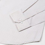 Ckrob Cream Textured Cotton Shirt - John Ellies