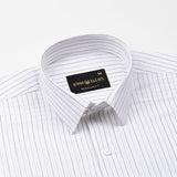 Solak Olive Stripe Linen Shirt - John Ellies