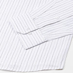 Solak Olive Stripe Linen Shirt - John Ellies