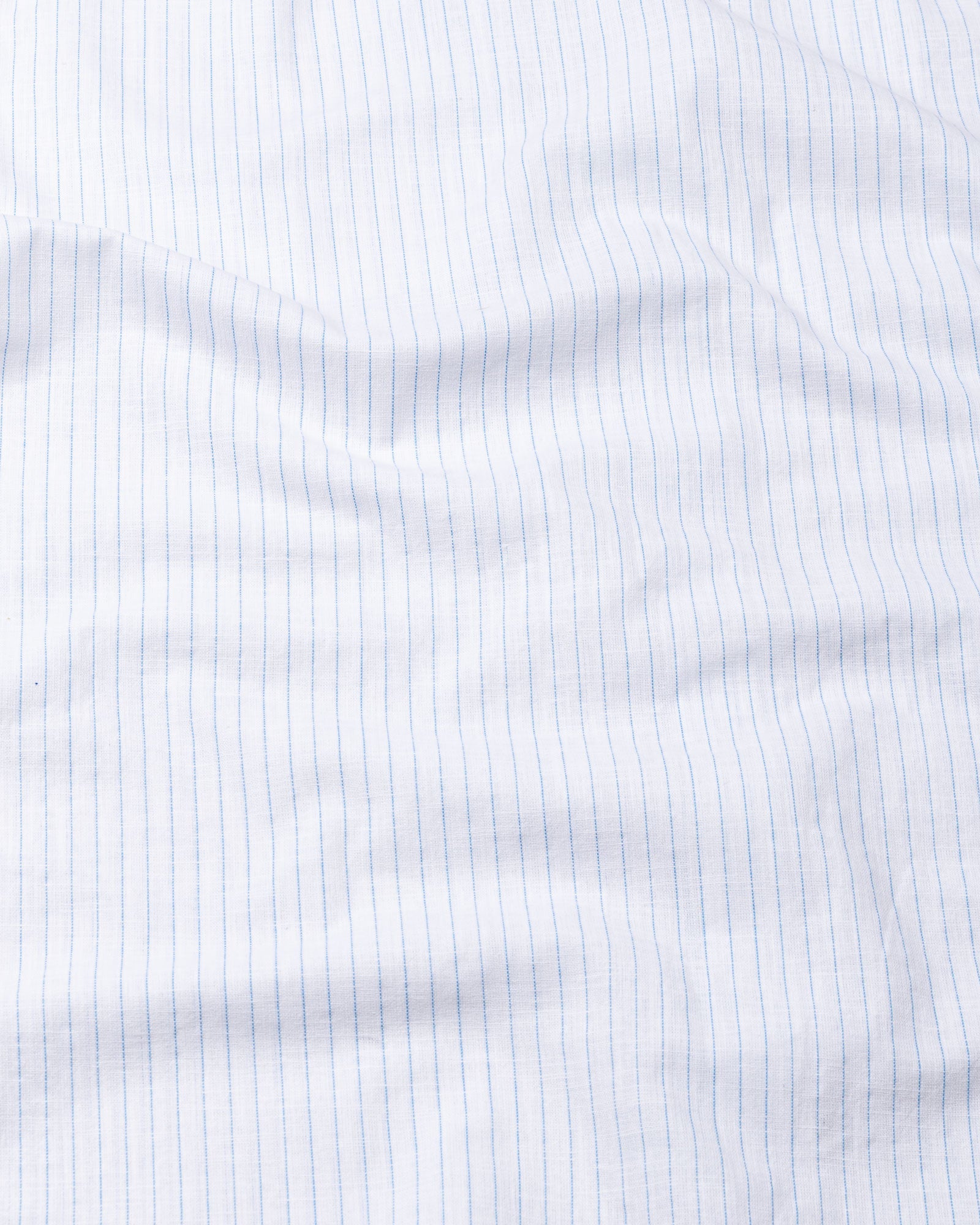 Solak Sky Blue Stripe Linen Shirt - John Ellies