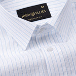 Solak Sky Blue Stripe Linen Shirt - John Ellies