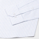 Solak Sky Blue Stripe Linen Shirt - John Ellies