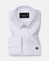 Solak Grey Stripe Linen Shirt