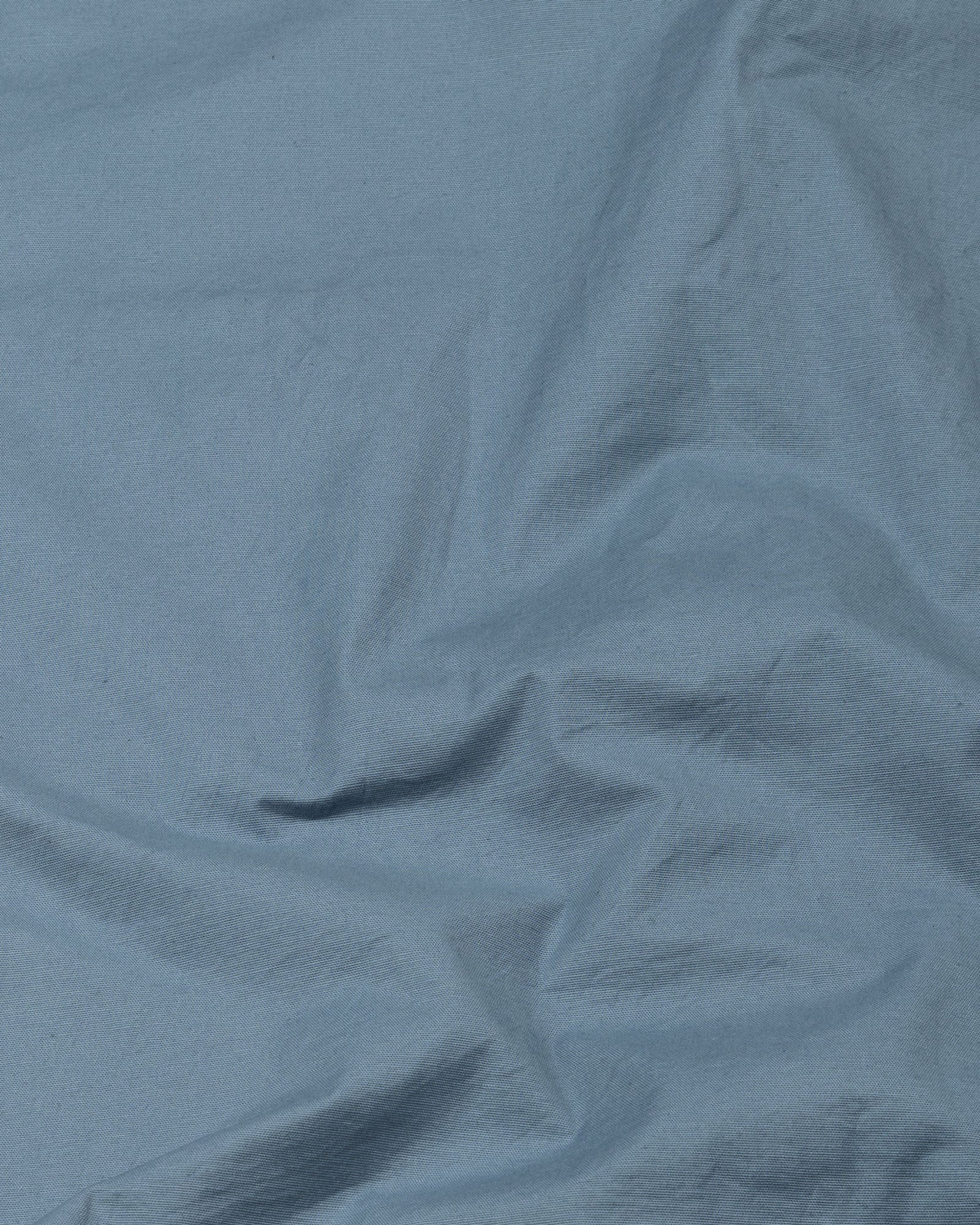 Xenors Steel Blue Plain Double Pocket Cotton Shirt - John Ellies