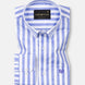 Holend Blue Premium Cotton Stripes Shirt - John Ellies