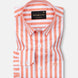 Holend Orange Premium Cotton Stripes Shirt - John Ellies
