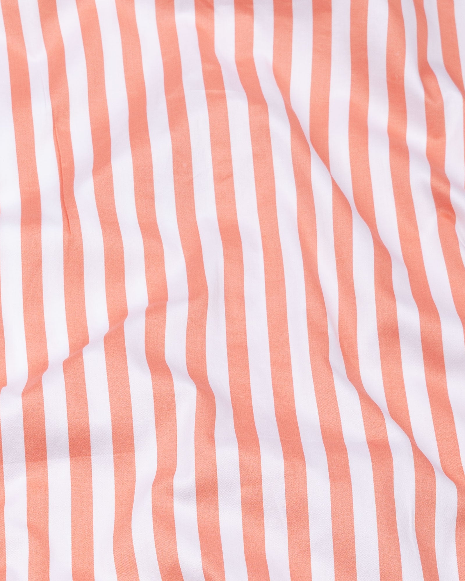 Holend Orange Premium Cotton Stripes Shirt - John Ellies