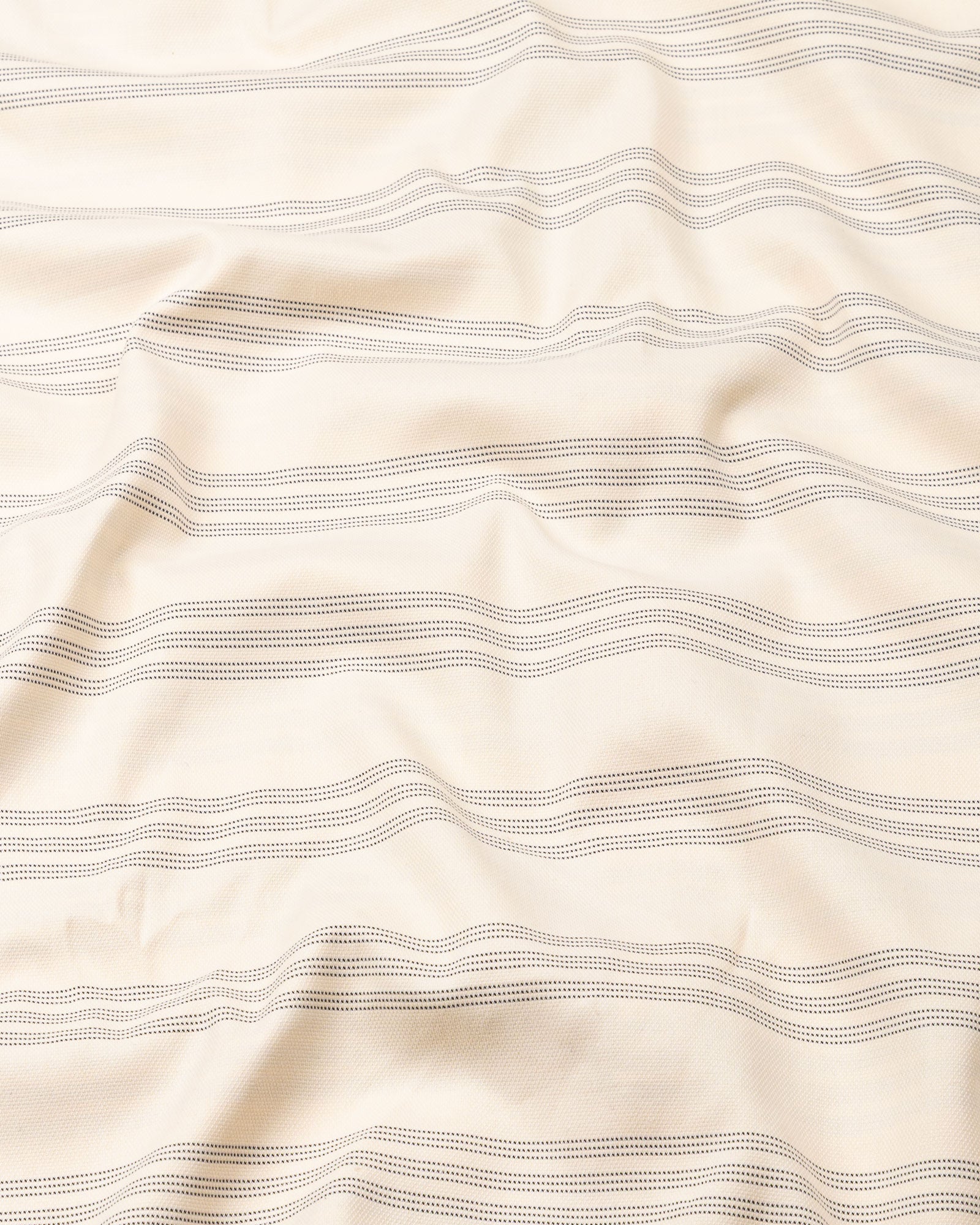 Axier Black Cotton Stripe Shirt - John Ellies