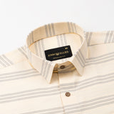 Axier Black Cotton Stripe Shirt - John Ellies