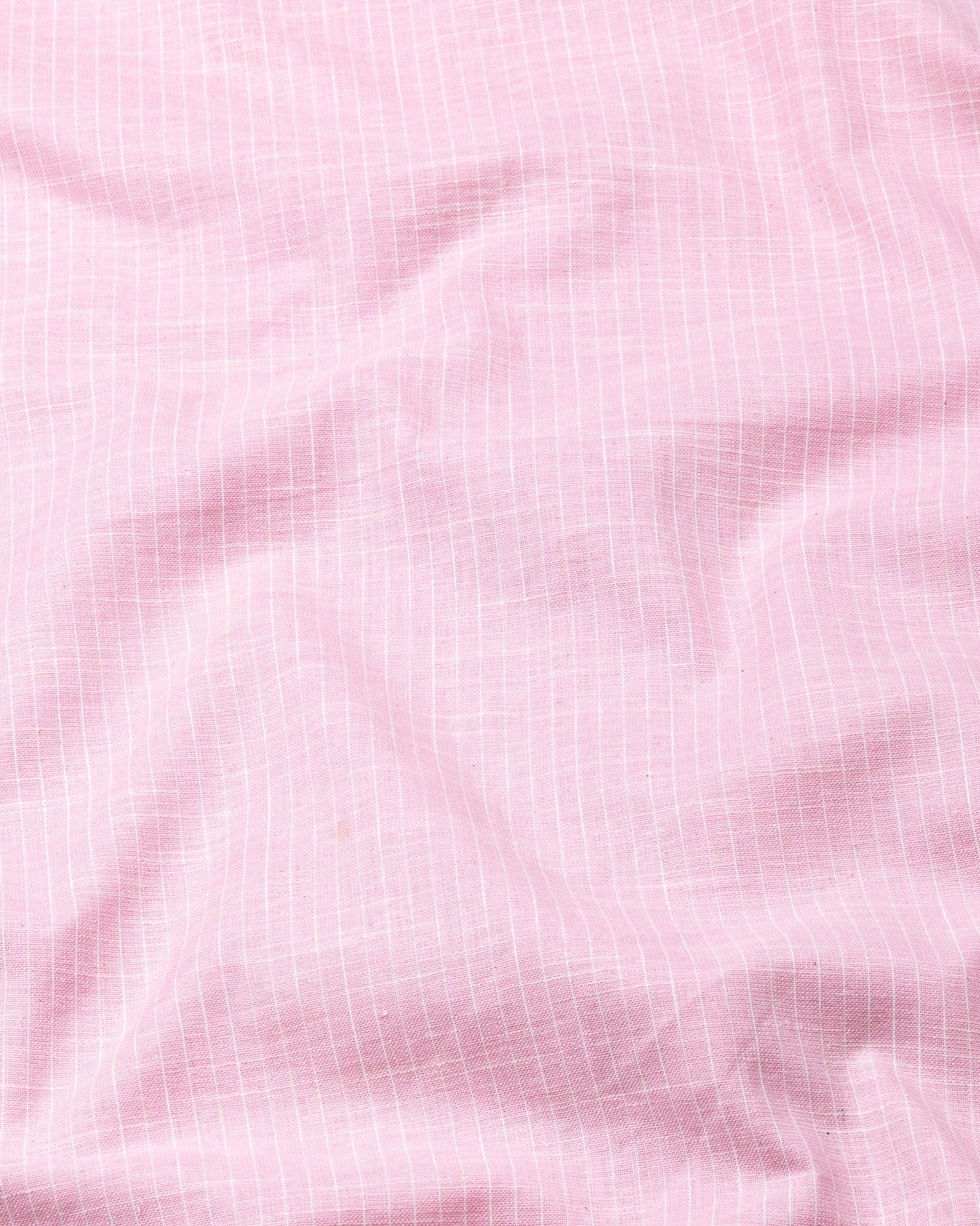 Flubie Pink Stripe Button Down Linen Shirt - John Ellies