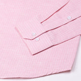 Flubie Pink Stripe Button Down Linen Shirt - John Ellies
