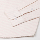 Flubie White Stripe Button Down Linen Shirt - John Ellies