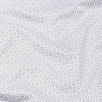 Alvin White Cotton Geometric Printed Shirt - John Ellies