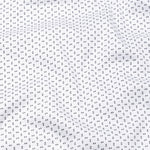 Alvin White Cotton Chain Dot Geometric Printed Shirt - John Ellies