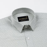 Alvin Cream Cotton Printed Shirt - John Ellies