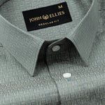 Alvin Green Cotton Printed Shirt - John Ellies