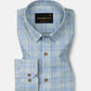 James Green Check Linen Shirt - John Ellies