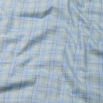 James Green Check Linen Shirt - John Ellies
