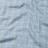 James Green Check Linen Shirt - John Ellies