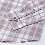 James Brown Check Linen Shirt - John Ellies