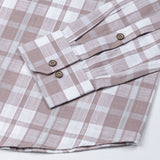James Brown Check Linen Shirt - John Ellies