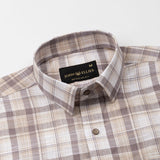 James Brown With Yellow Check Linen Shirt - John Ellies