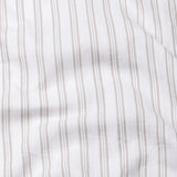 Devon Tan Stripe Linen Blend Shirt - John Ellies