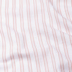 Devon Orange Stripe Linen Blend Shirt - John Ellies