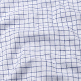 Miles Navy Blue Check Linen Shirt - John Ellies