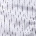 Miles Black Stripe Linen Shirt - John Ellies