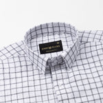 Miles Black Check Linen Shirt - John Ellies