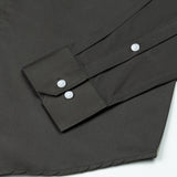 Stery Olive Plain Cotton Shirt - John Ellies