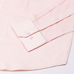 Stery Peach Plain Cotton Shirt - John Ellies