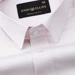 Stery Silver Plain Cotton Shirt - John Ellies