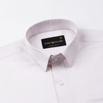 Stery Silver Plain Cotton Shirt - John Ellies