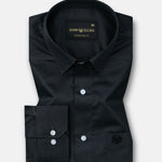 Stery Green Plain Cotton Shirt - John Ellies