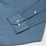 Stery Grey Plain Cotton Shirt - John Ellies