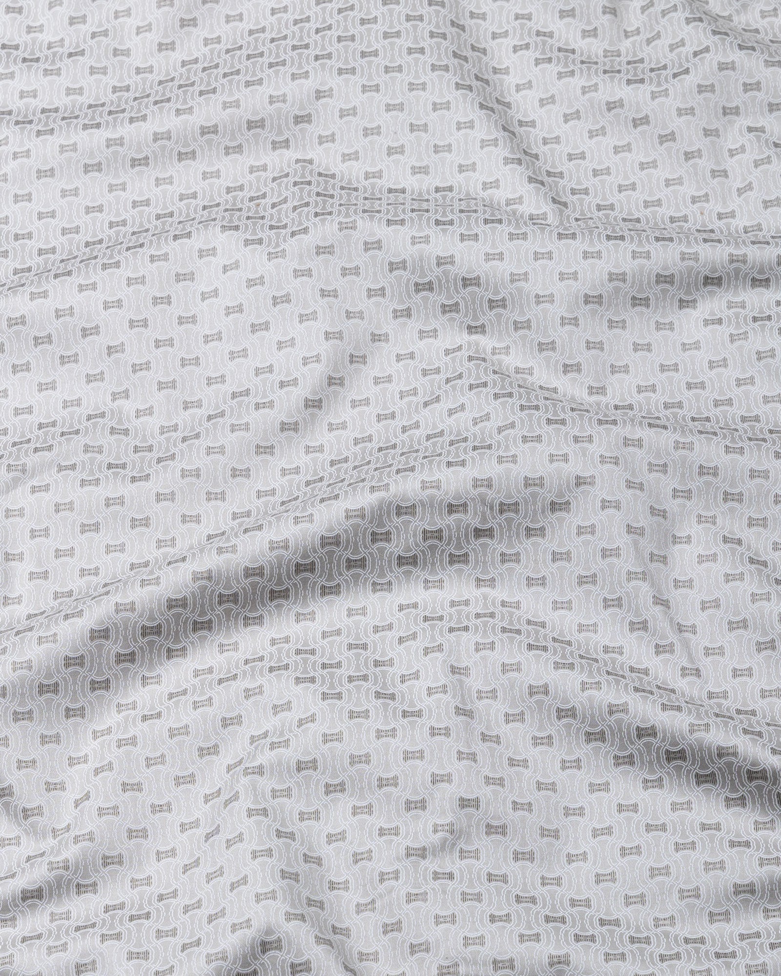 Gardian Beige Cotton Printed Shirt - John Ellies